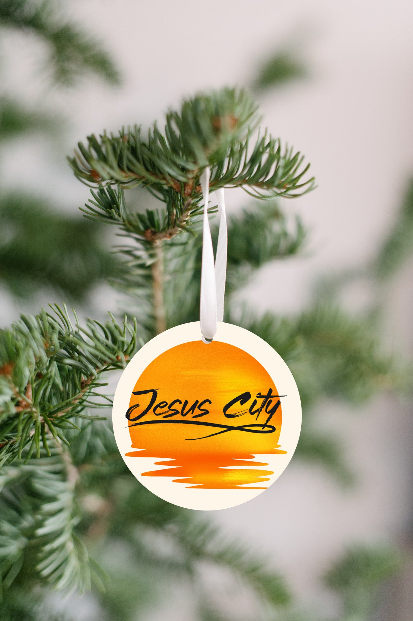 Jesus City Ornament