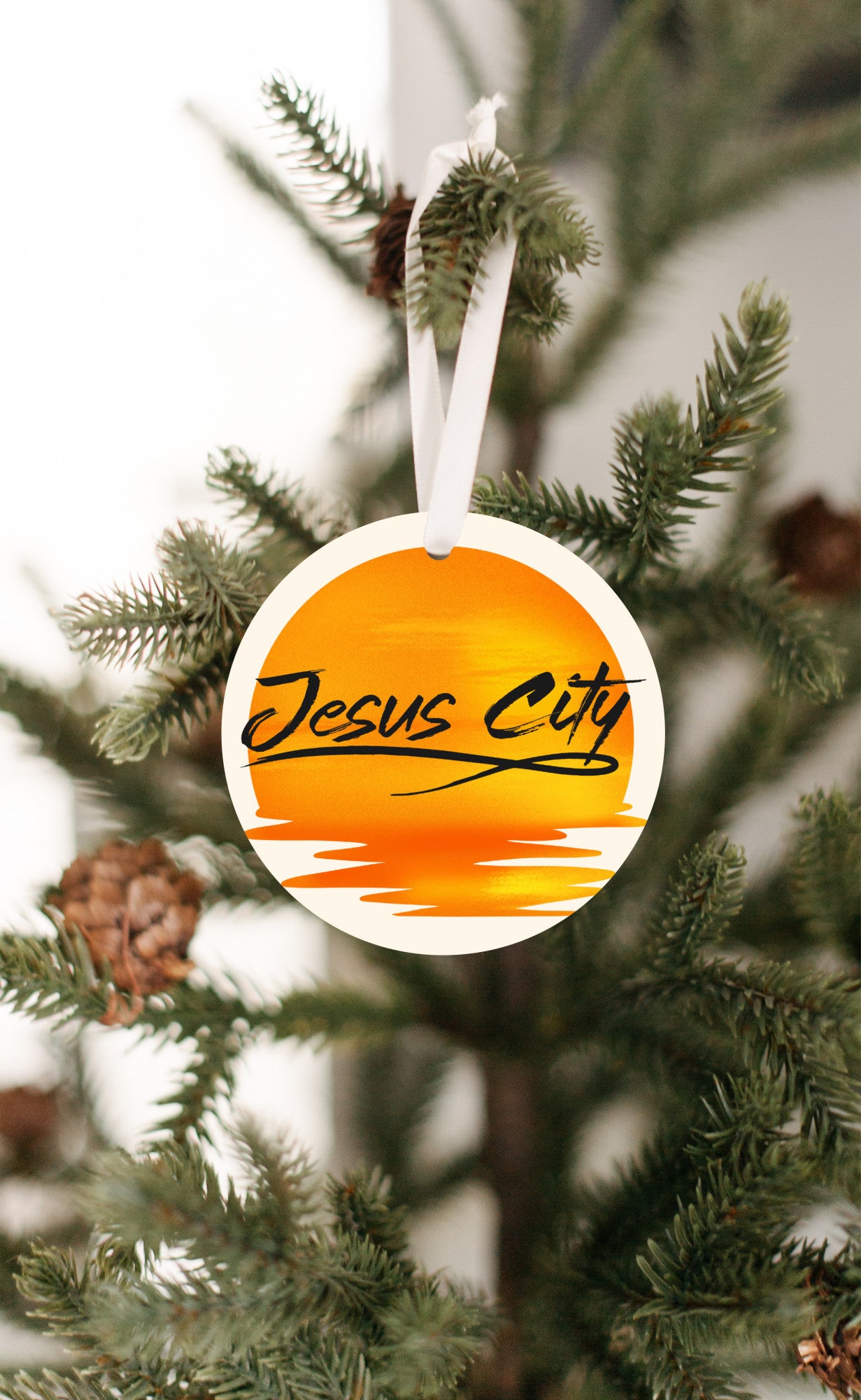 Jesus City Ornament