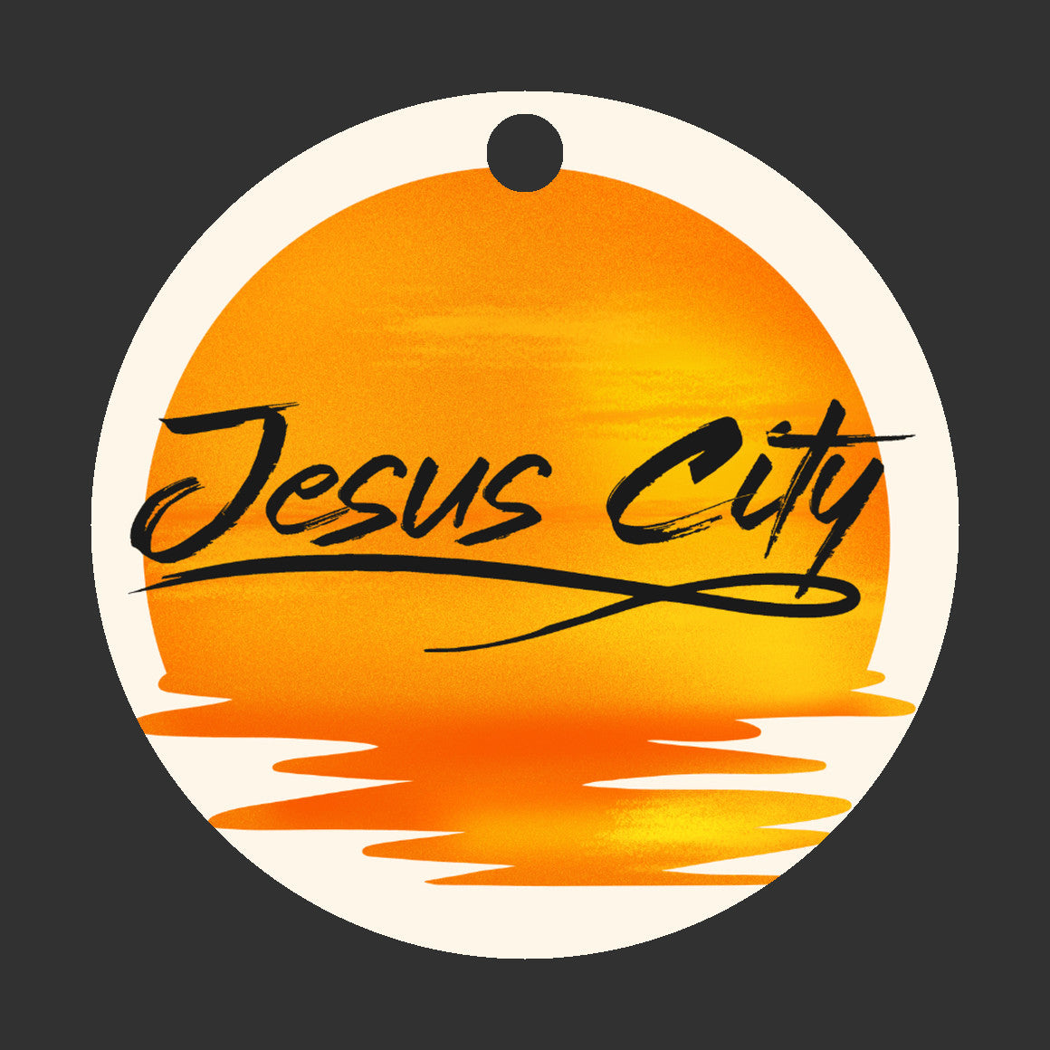Jesus City Ornament