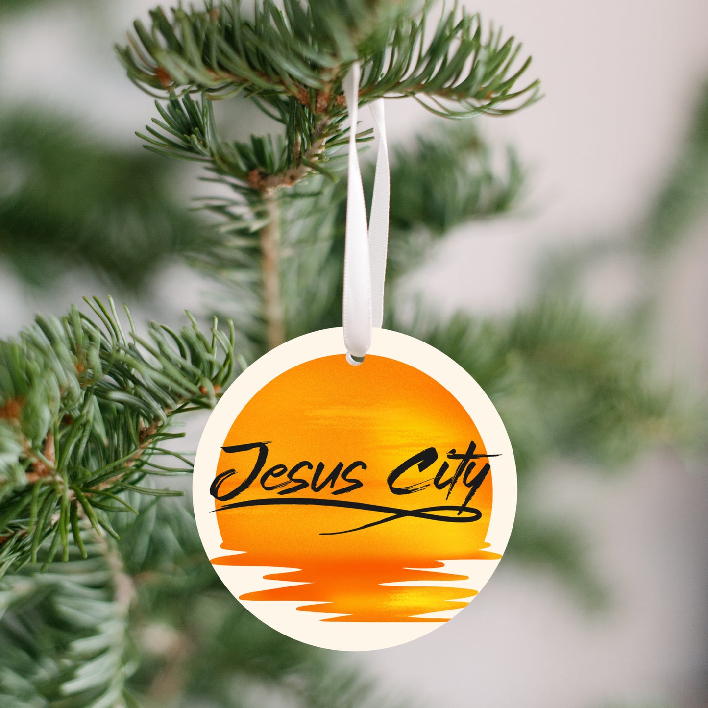 Jesus City Ornament
