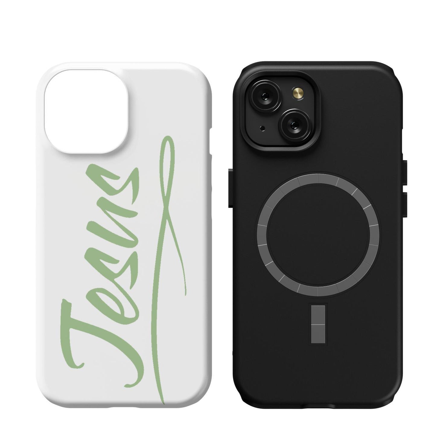 iPhone 15 MagSafe Case Green - Jesus
