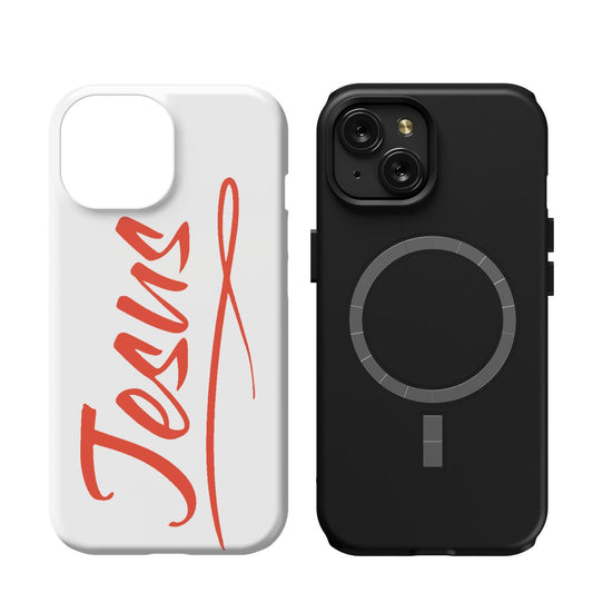 iPhone 15 MagSafe Case Orange - Jesus