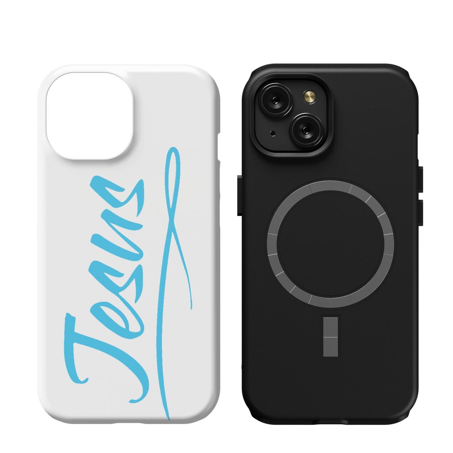 iPhone 15 MagSafe Case Sky Blue - Jesus