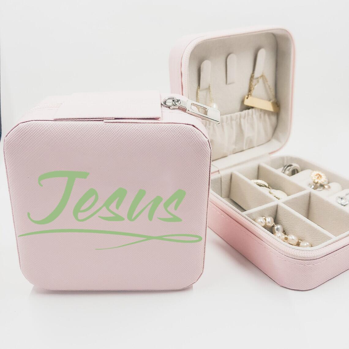 Jewelry Boxes Green - Jesus