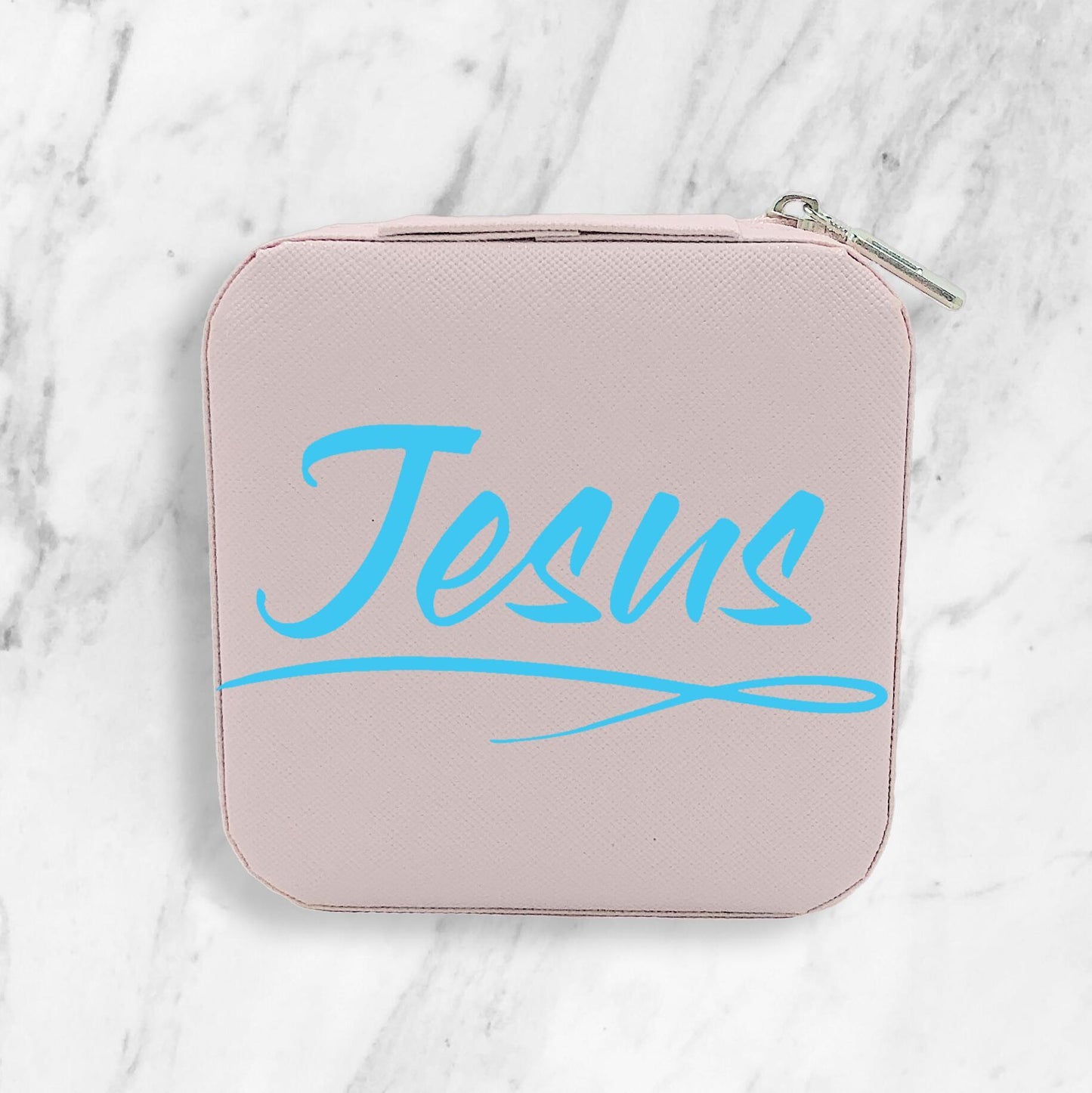 Jewelry Boxes Sky Blue- Jesus