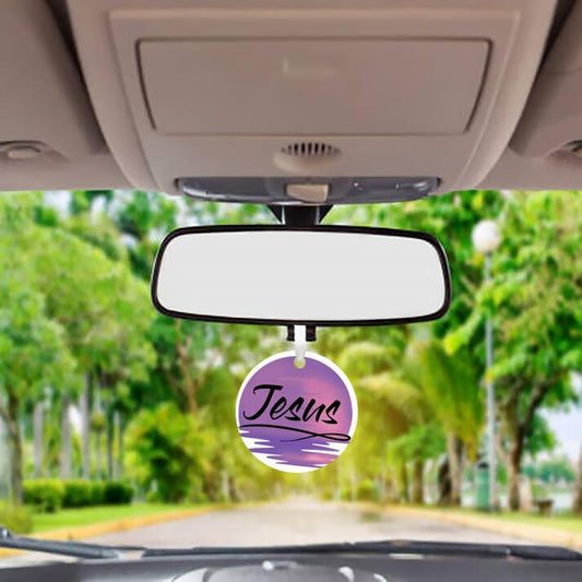 Car Ornament Plum - Jesus