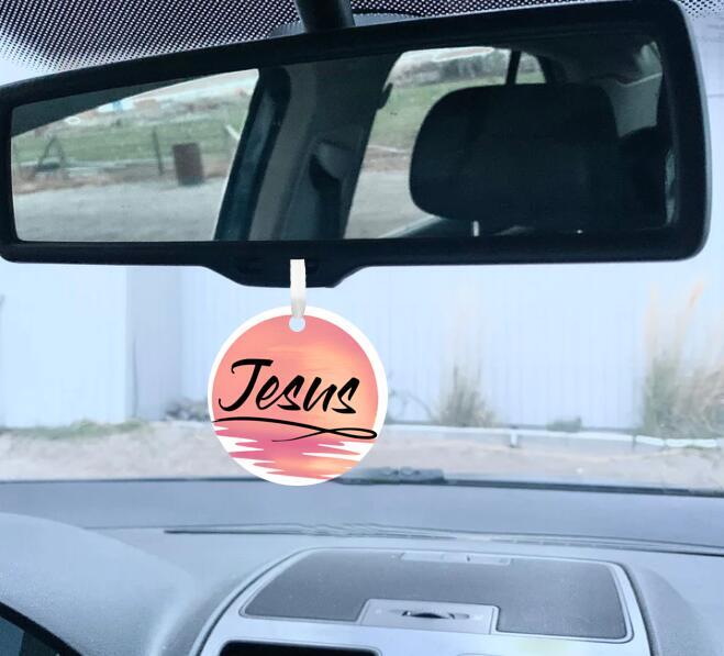 Car Ornament Coral - Jesus
