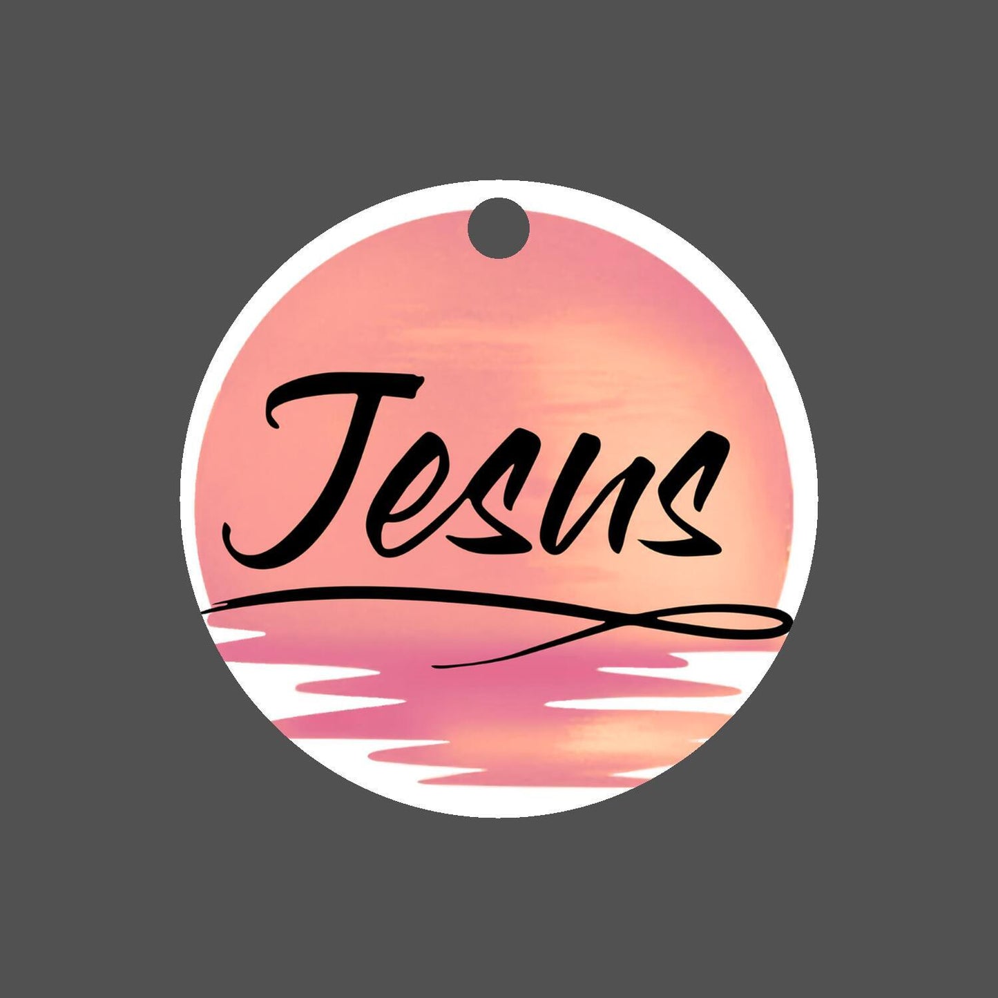 Car Ornament Coral - Jesus