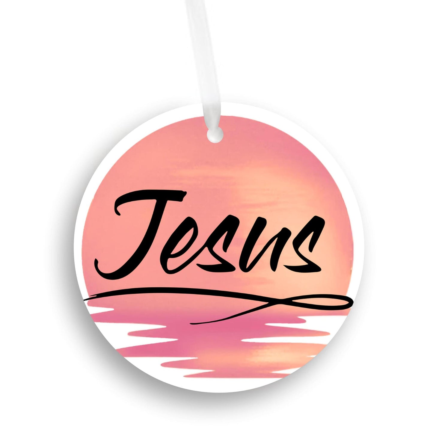 Car Ornament Coral - Jesus