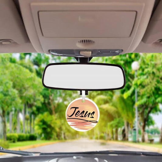 Car Ornament Apricot - Jesus