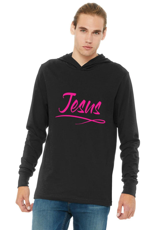 Unisex Jersey Long Sleeve Tee - Jesus