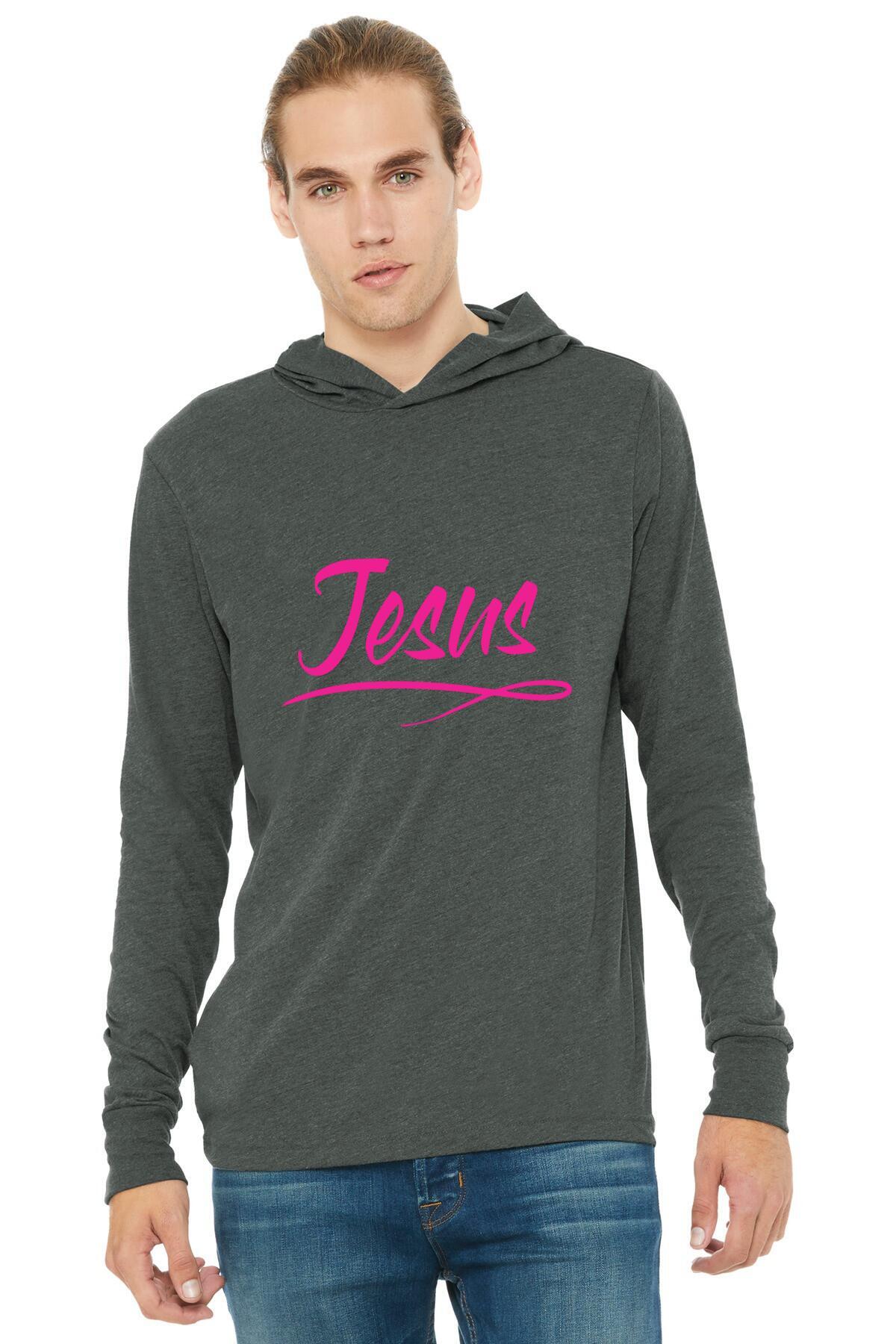 Unisex Jersey Long Sleeve Tee - Jesus