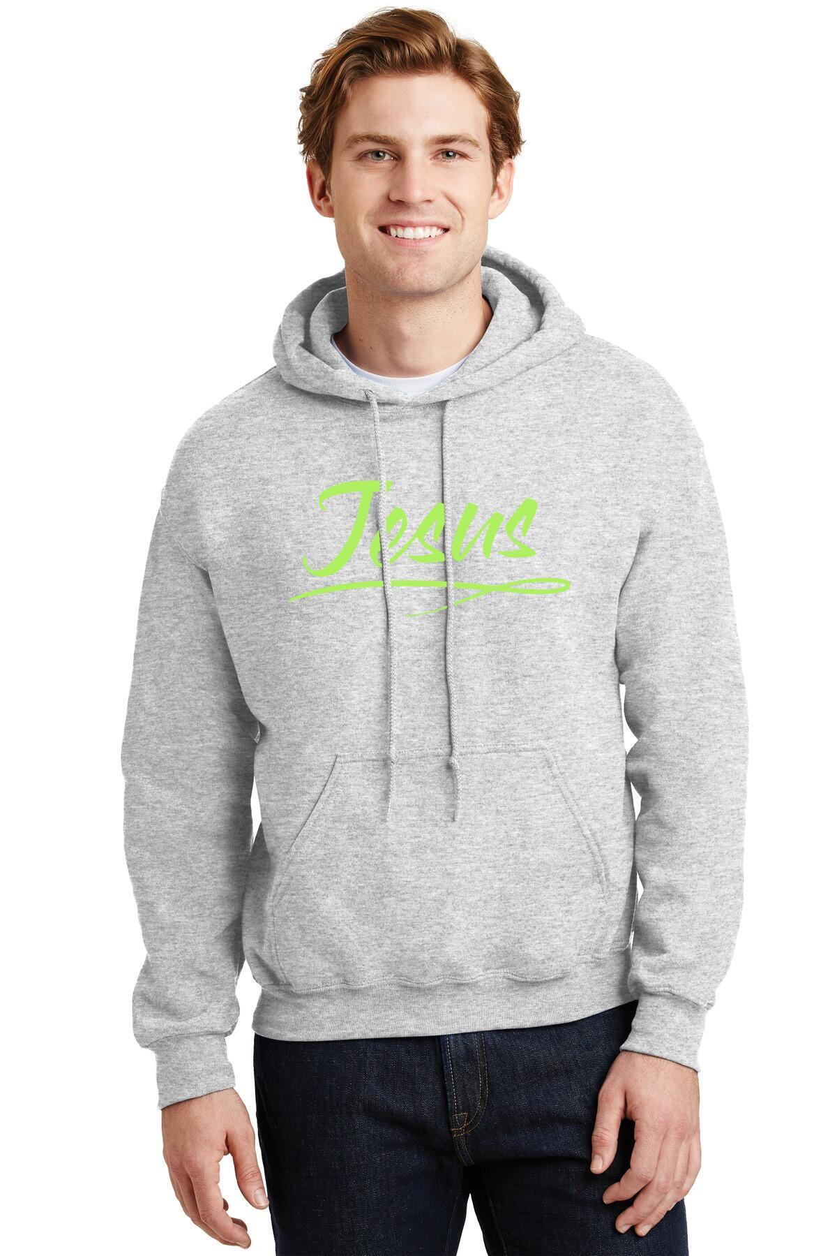 Heavy Blend Hooded Sweatshirt - Jesus