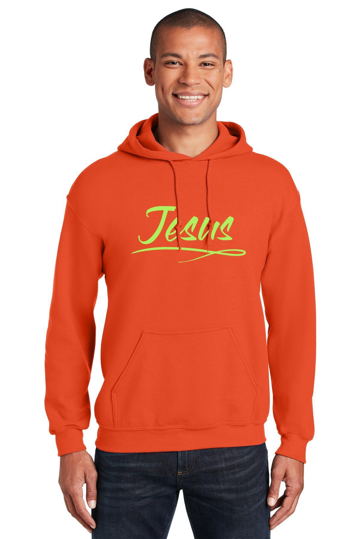 Heavy Blend Hooded Sweatshirt - Jesus