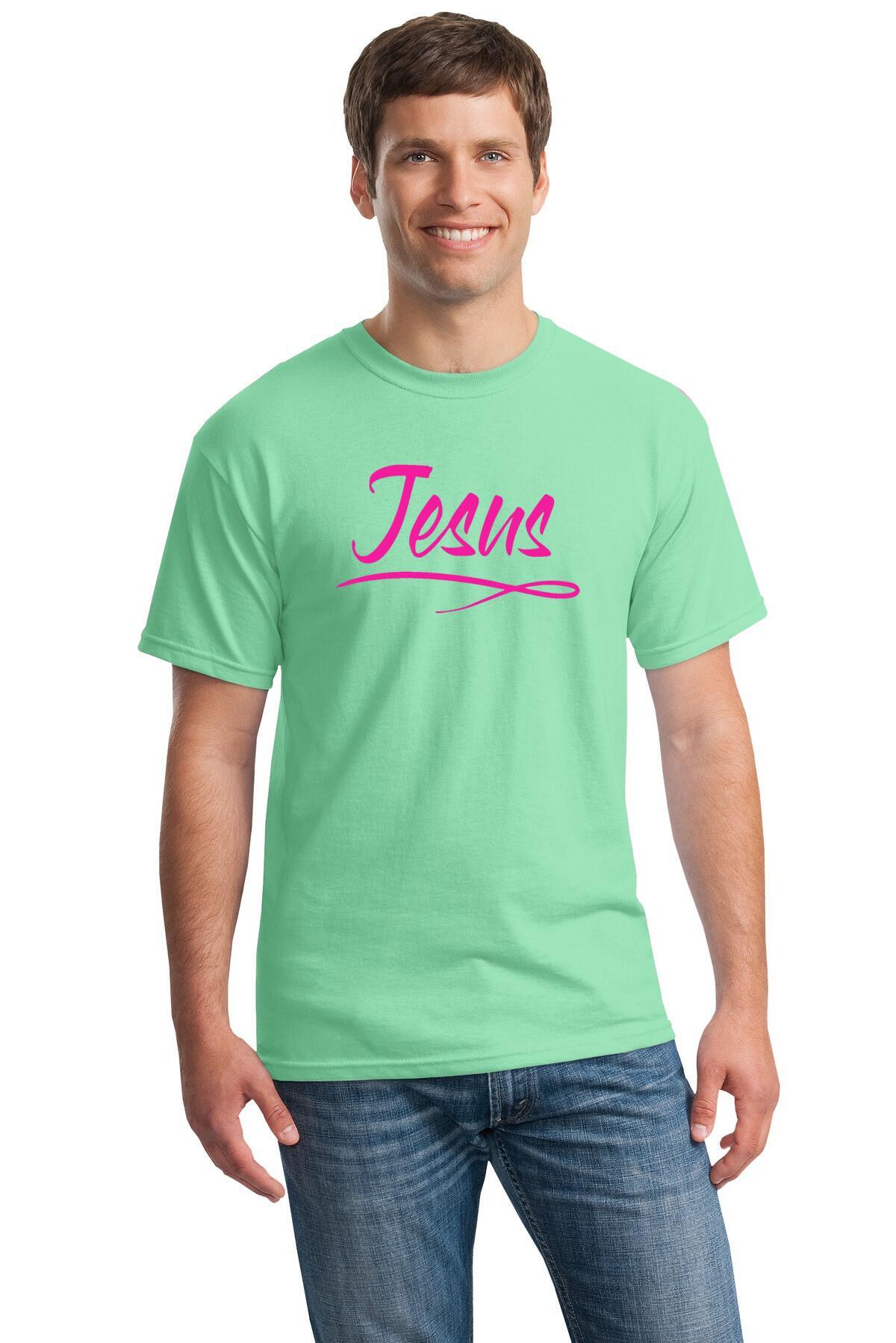 Heavy Cotton T-Shirt - Jesus